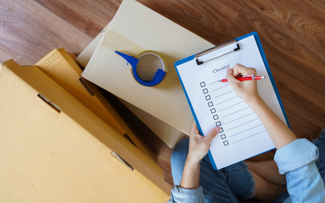 Moving house checklist